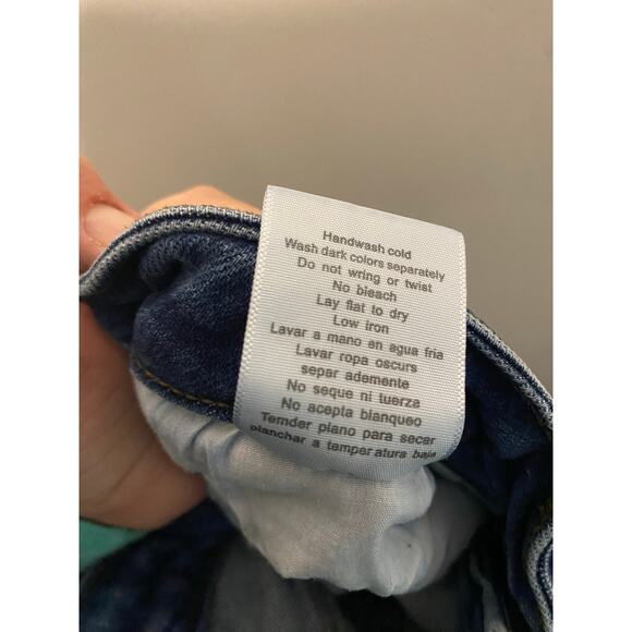 Judy Blue High Rise Straight Leg Dark Blue Jeans Classic Size 14W Plus Size - Picture 12 of 16